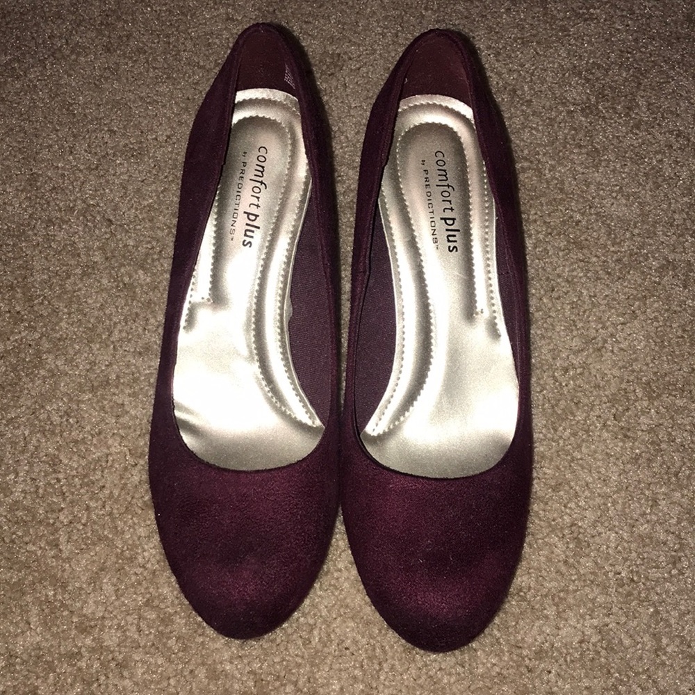 burgundy heels